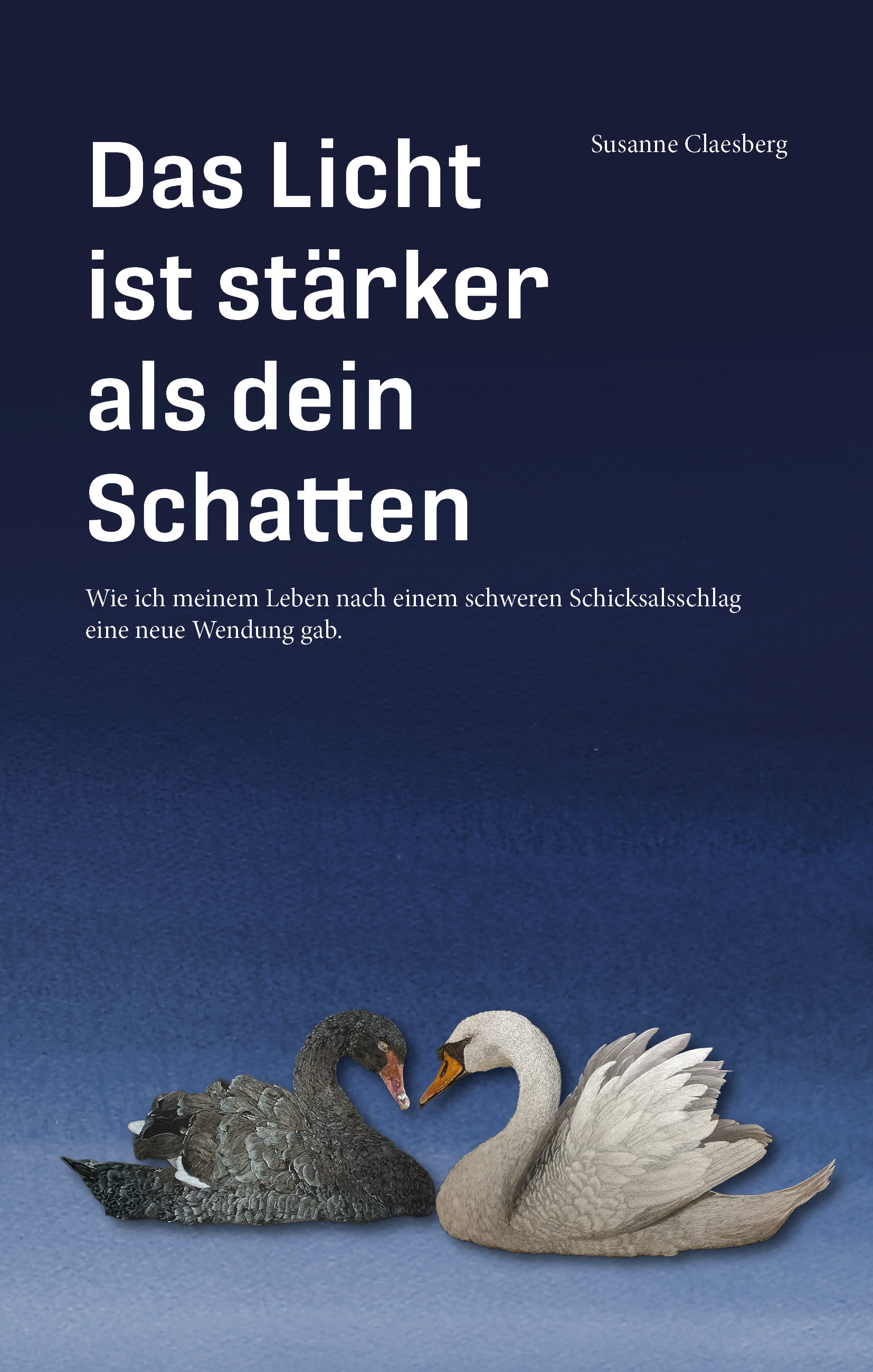 Buchcover "Das Licht ist stärker als dein Schatten"