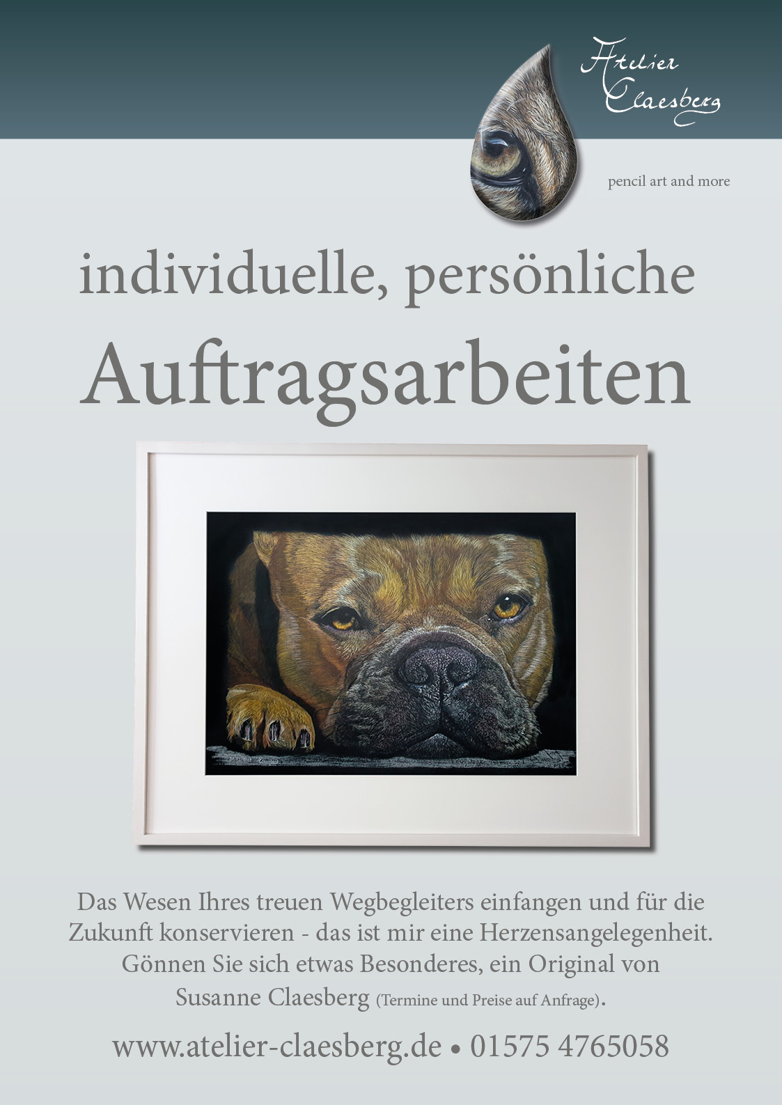 Claesberg Angebotsposter Auftragsarbeiten A3 online